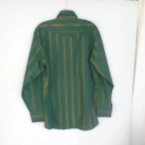 Ranch and Town by Panandle Slim Mens Shirt Size XL Green - Picture 6 of 6